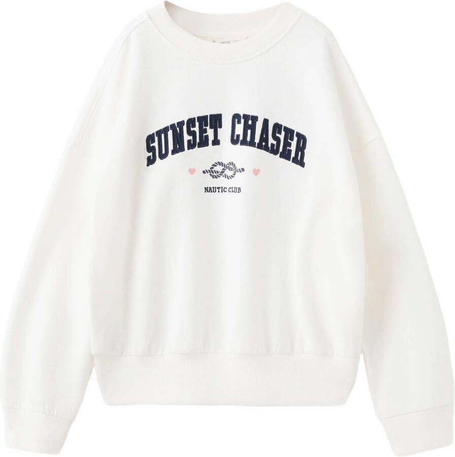 Mango Kids sweater wit