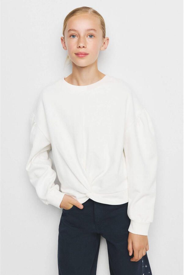 Mango Kids sweater wit