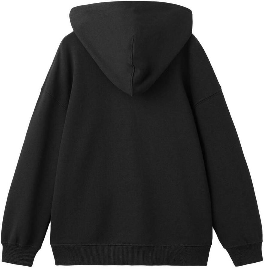 Mango Kids sweatvest zwart