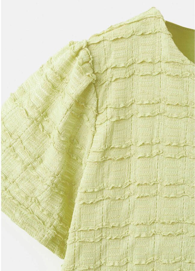 Mango Kids T-shirt lichtgroen - Foto 3