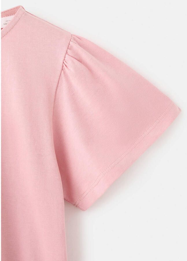 Mango Kids T-shirt roze - Foto 3