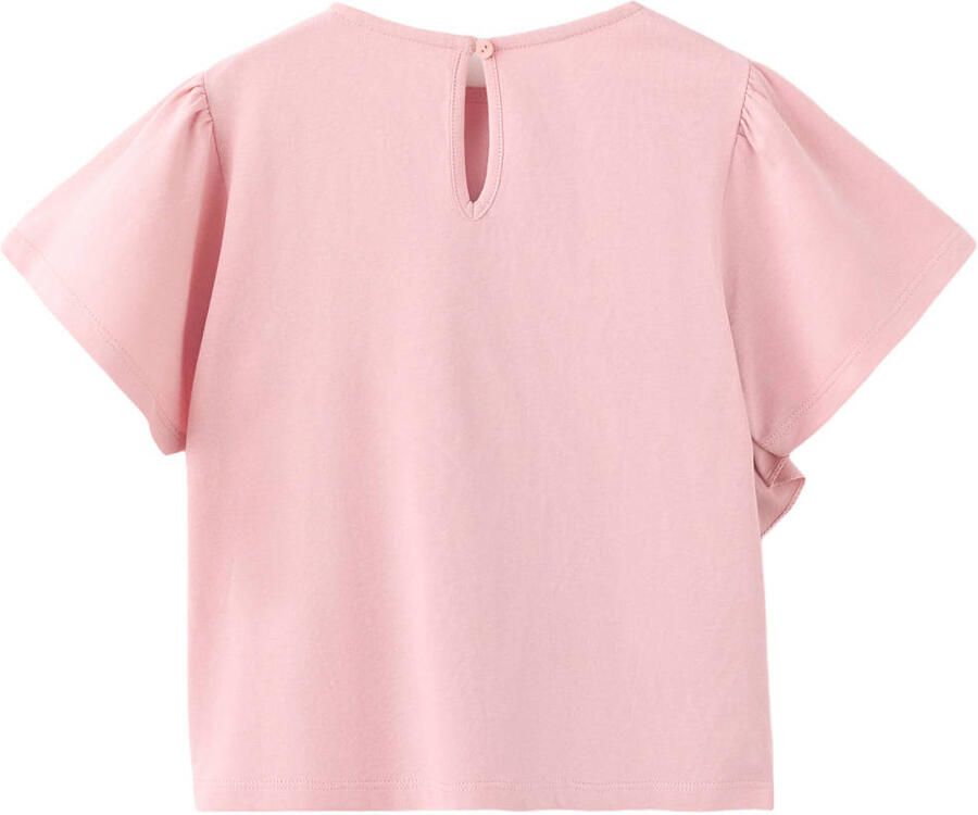 Mango Kids T-shirt roze - Foto 2