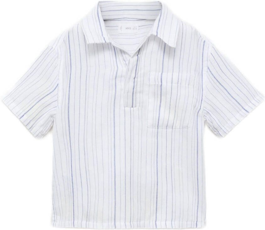 Mango Kids T-shirt wit - Foto 1