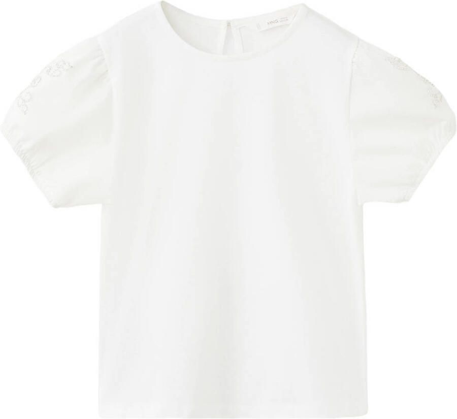 Mango Kids T-shirt wit