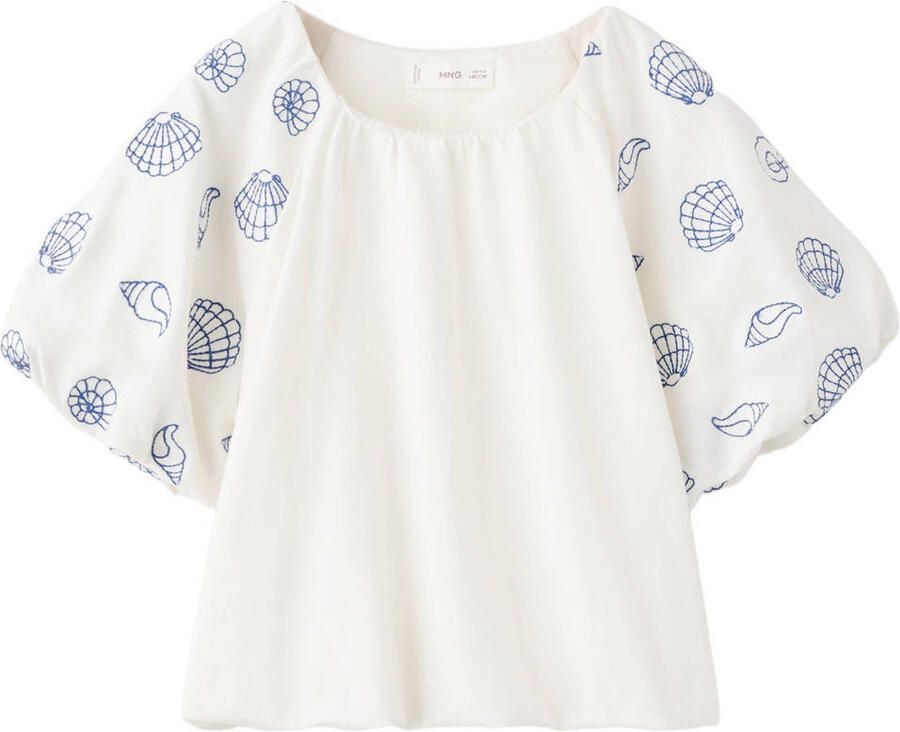Mango Kids T-shirt wit