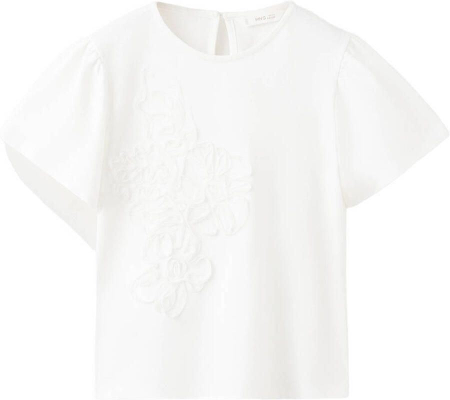 Mango Kids T-shirt wit