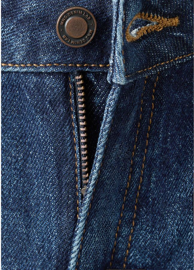 Mango Kids tapered jeans dark blue denim - Foto 2