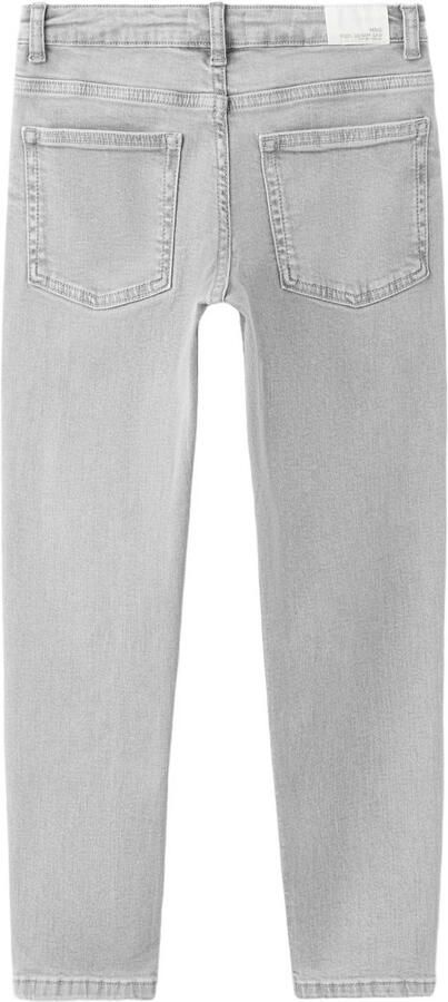 Mango Kids tapered jeans grey denim - Foto 3