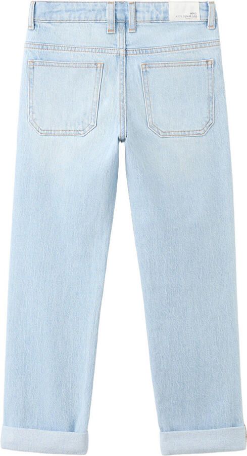Mango Kids tapered jeans light blue denim - Foto 2