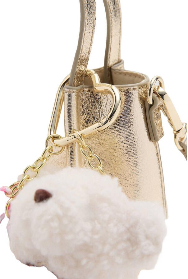 Mango Kids tas goud - Foto 2