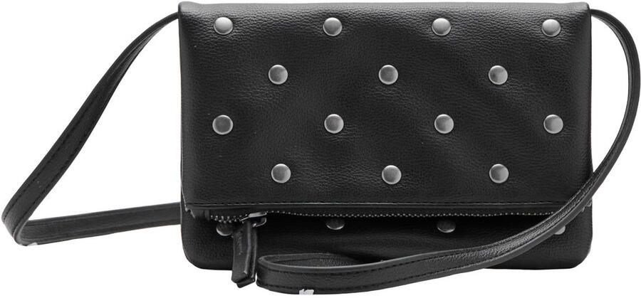 Mango Kids tas met studs zwart