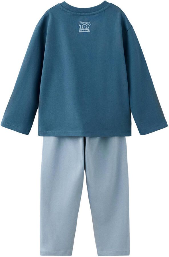 Mango Kids Toy Story pyjama met print blauw lichtblauw - Foto 3