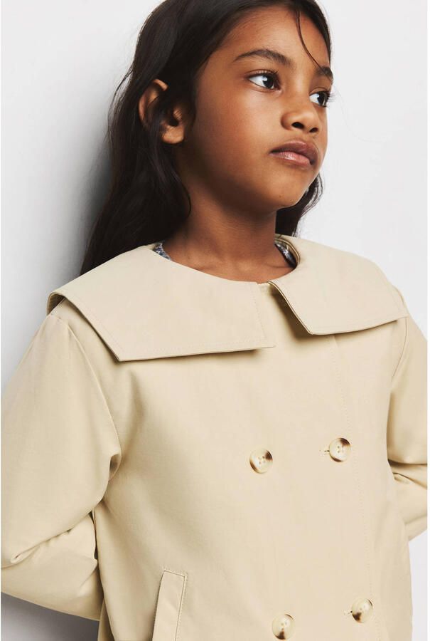 Mango Kids trenchcoat beige - Foto 3