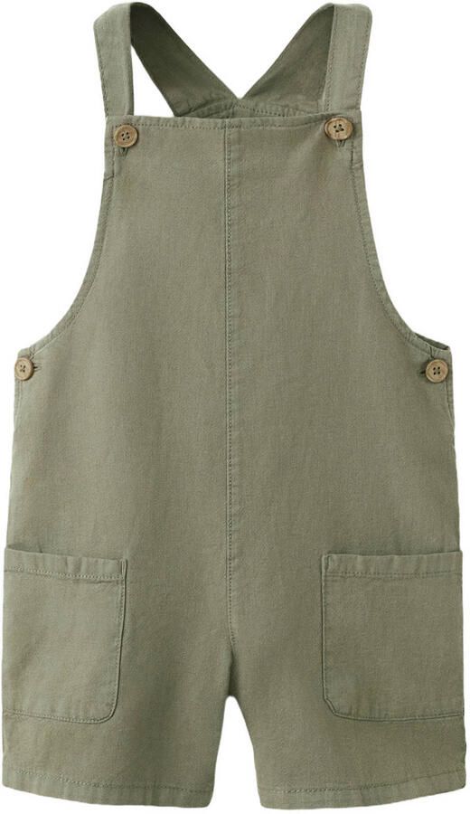 Mango Kids tuinbroek kaki