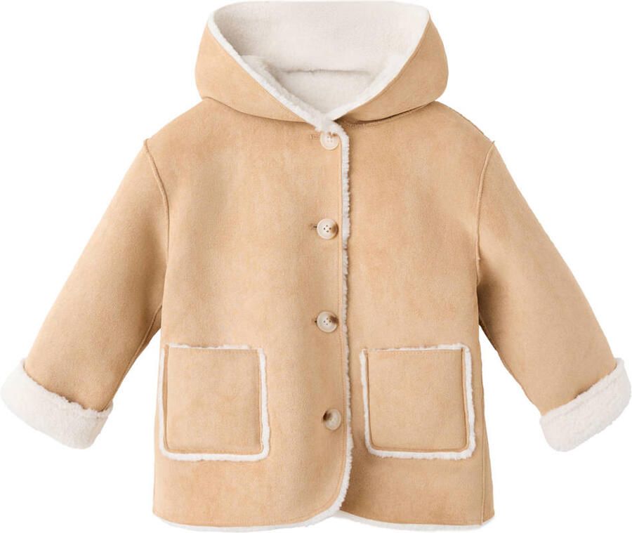 Mango Kids tussenjas beige