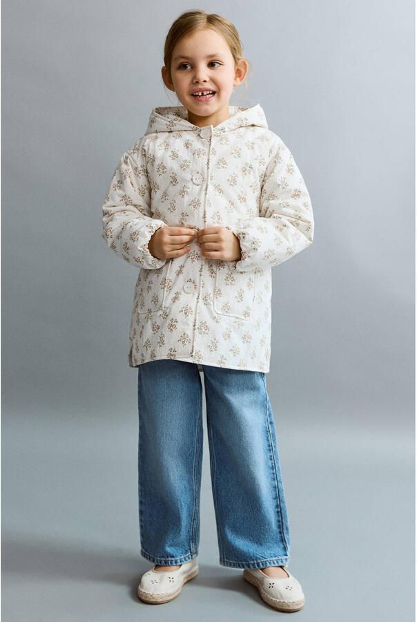 Mango Kids tussenjas ecru - Foto 3