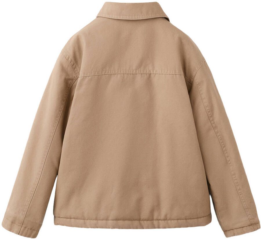 Mango Kids tussenjas lichtbruin - Foto 2