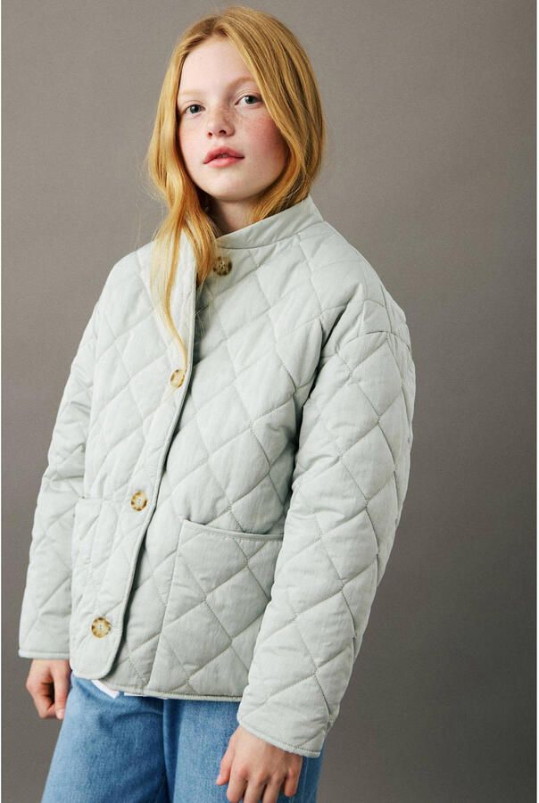 Mango Kids tussenjas lichtgroen