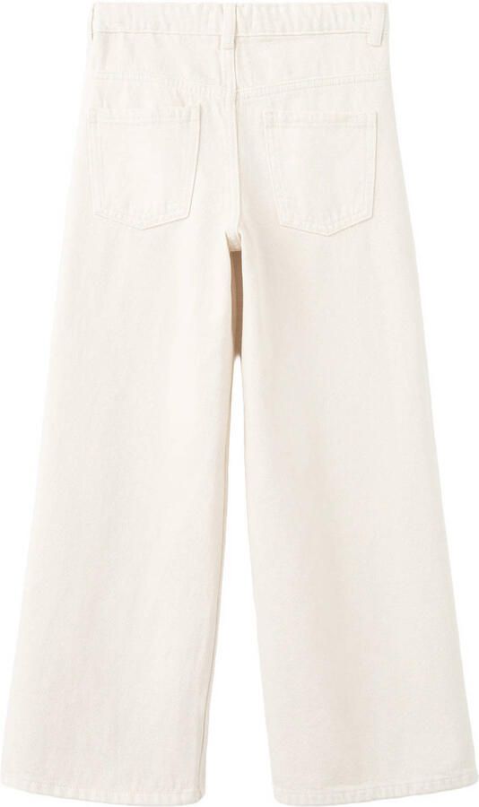 Mango Kids wide leg jeans beige - Foto 3