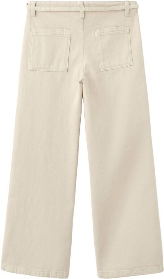 Mango Kids wide leg jeans beige - Foto 3