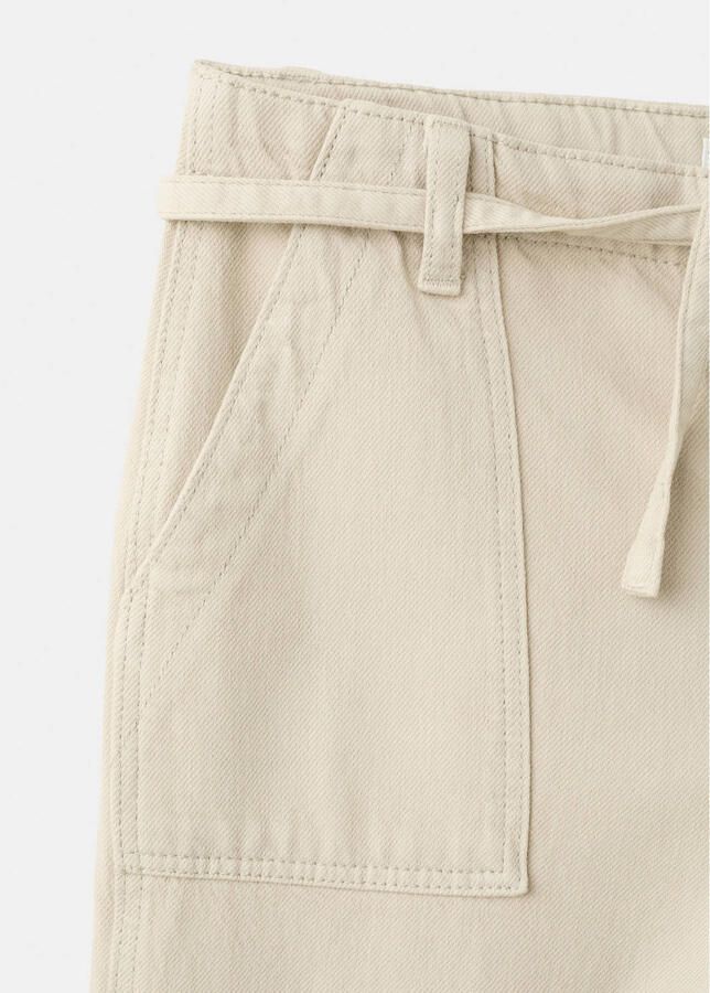 Mango Kids wide leg jeans beige - Foto 2