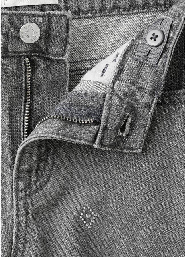 Mango Kids wide leg jeans grey denim - Foto 2