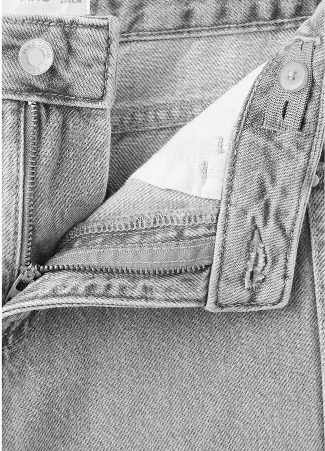 Mango Kids wide leg jeans grey denim - Foto 2