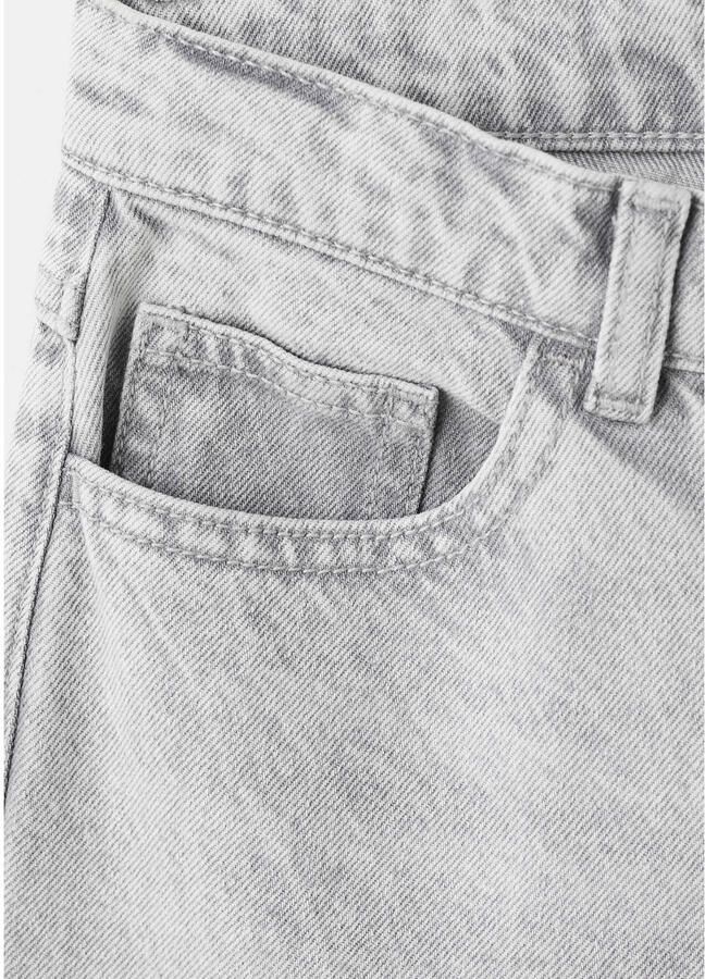 Mango Kids wide leg jeans grey denim - Foto 2