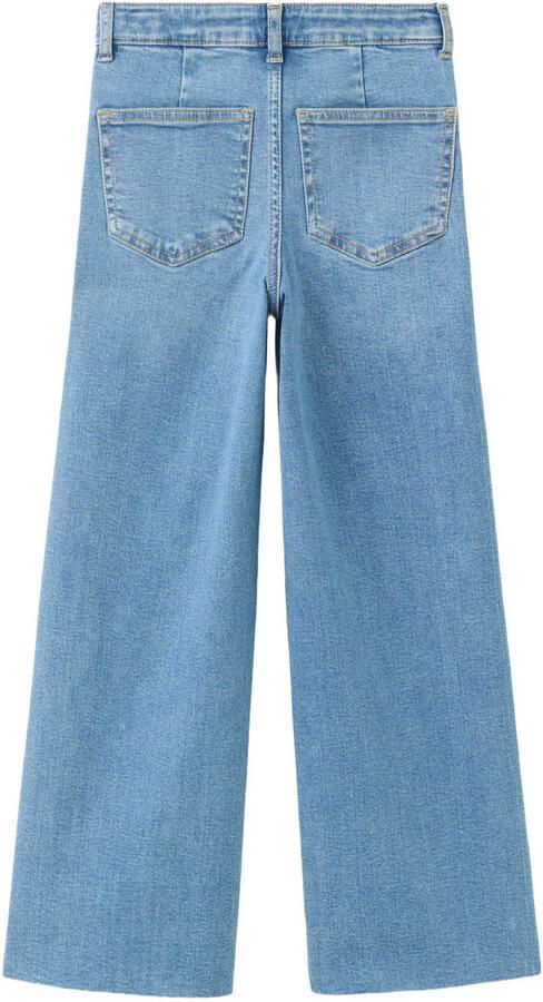 Mango Kids wide leg jeans lichtblauw - Foto 3