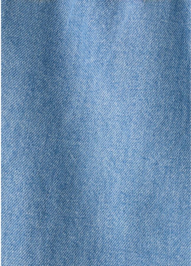 Mango Kids wide leg jeans light blue denim - Foto 2