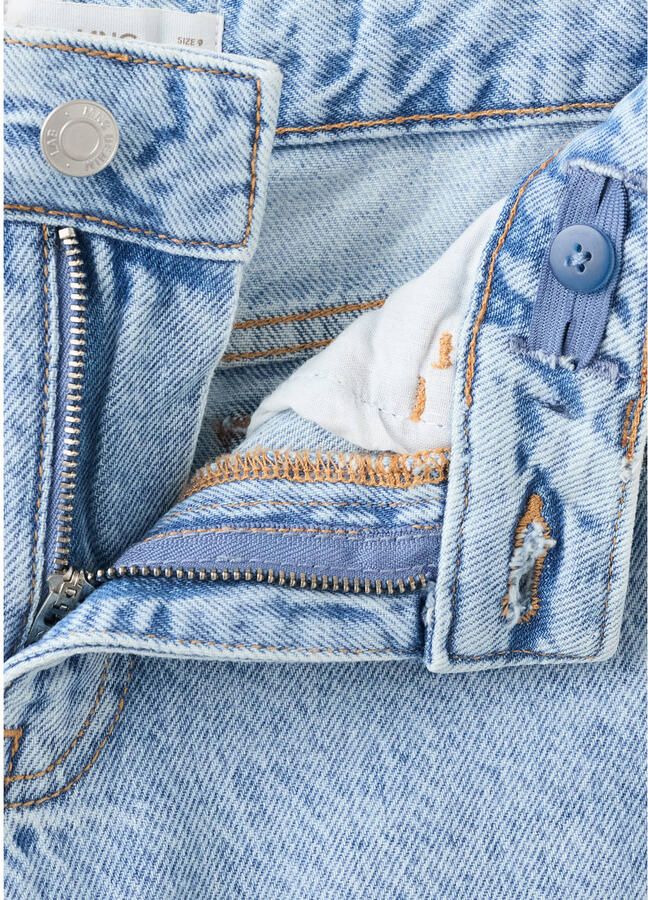 Mango Kids wide leg jeans medium blue denim - Foto 2