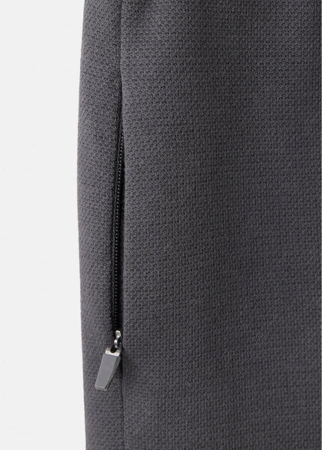 Mango Kids wide leg joggingbroek antraciet - Foto 2