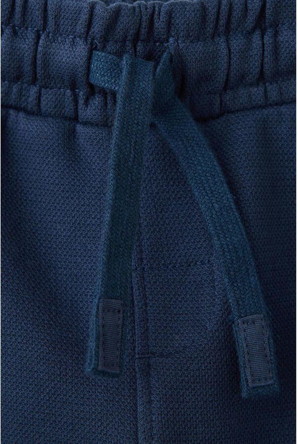 Mango Kids wide leg joggingbroek donkerblauw - Foto 2