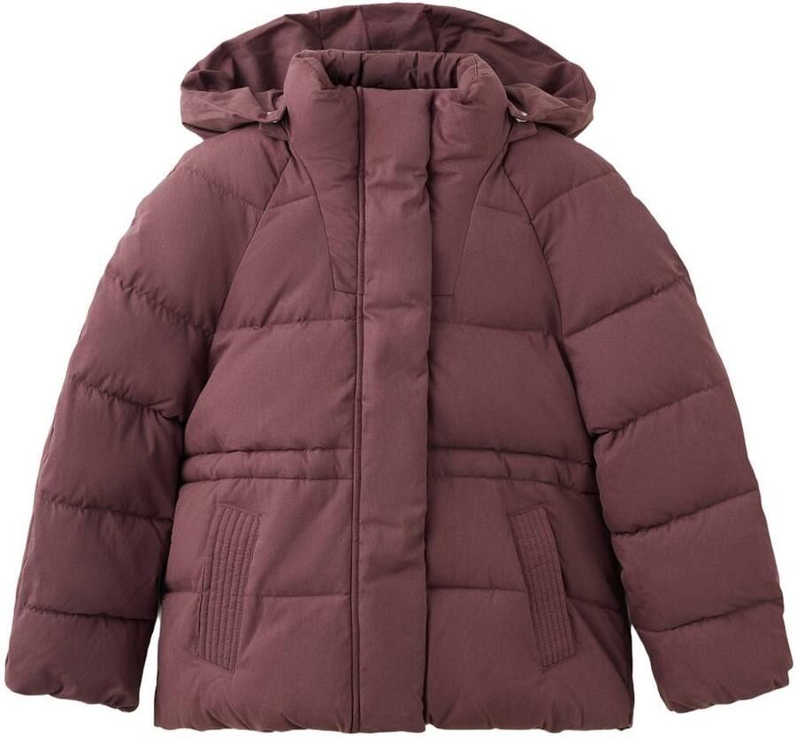 Mango Kids winteranorak donkerrood