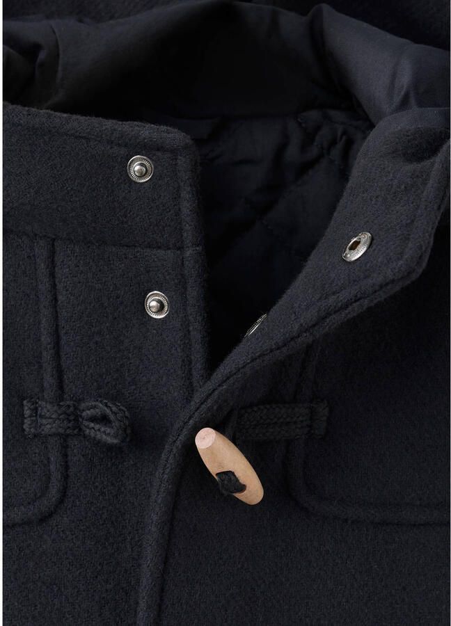 Mango Kids winterjas donkerblauw