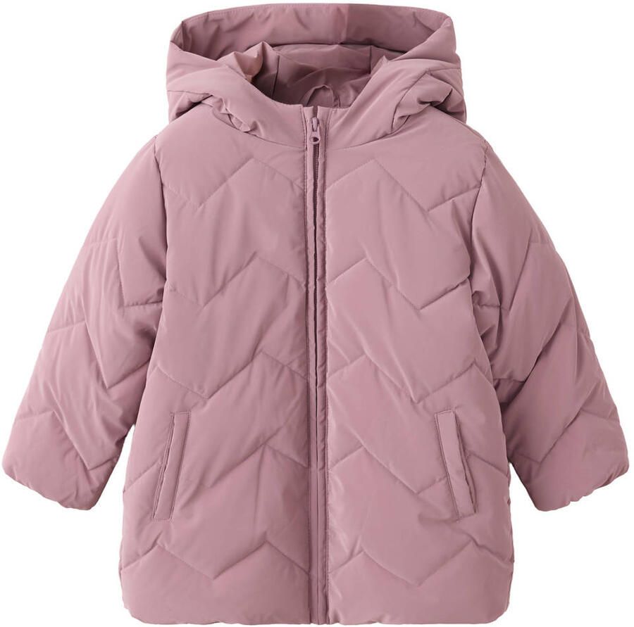 Mango Kids winterjas paars