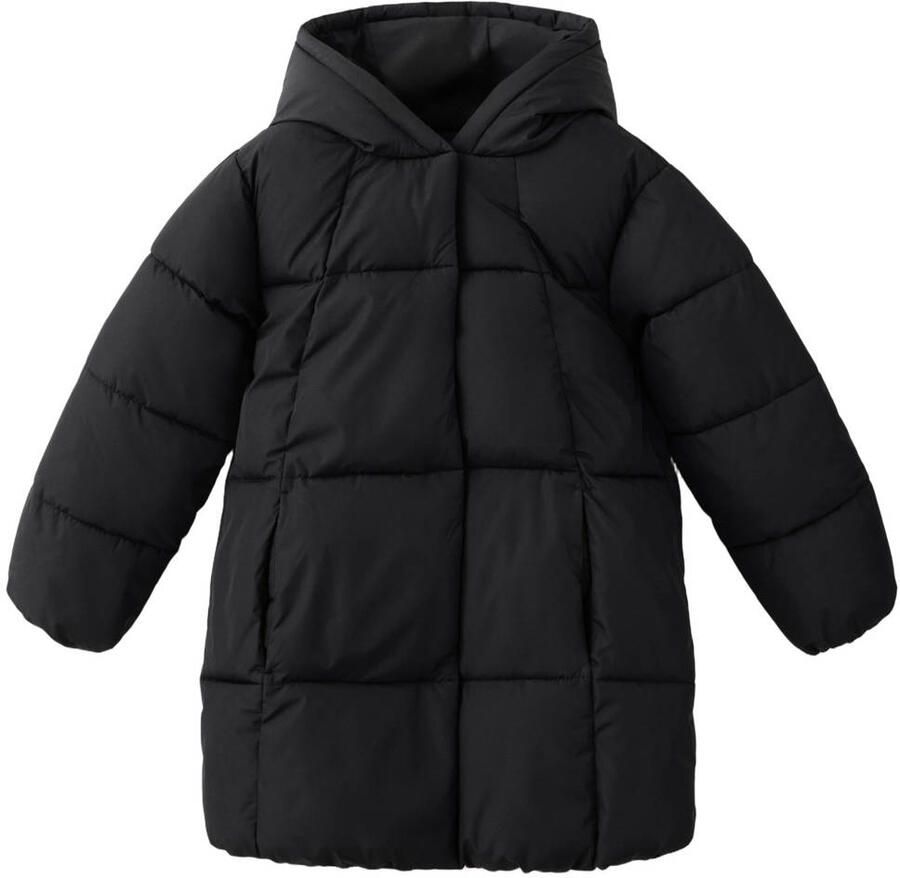 Mango Kids winterjas zwart