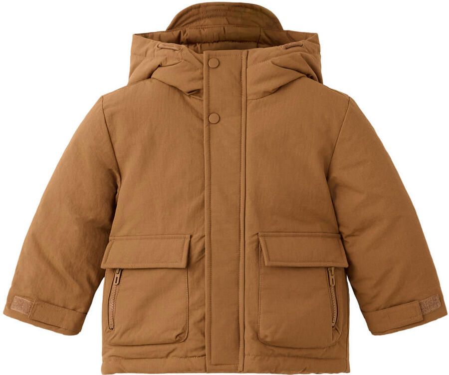 Mango Kids winterparka bruin