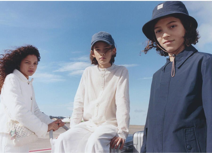 Mango Kids zomerjas donkerblauw - Foto 2