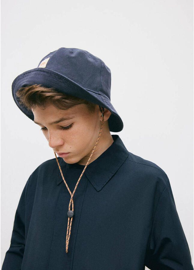 Mango Kids zomerjas donkerblauw - Foto 3