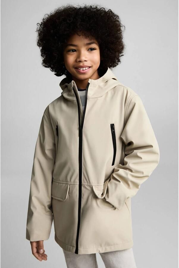 Mango Kids zomerjas lichtbruin - Foto 1