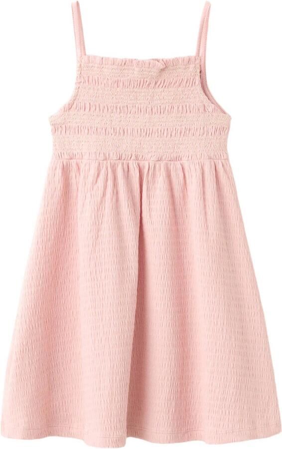 Mango Kids zomerjurk lichtroze