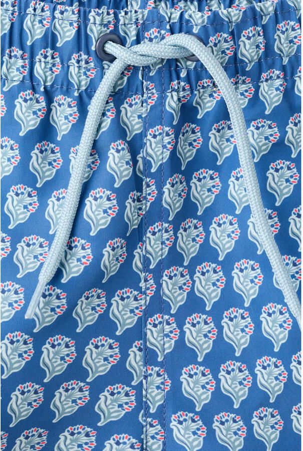 Mango Kids zwemshort all over print blauw - Foto 2