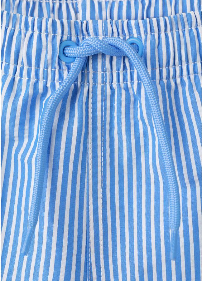 Mango Kids zwemshort gestreept blauw - Foto 2