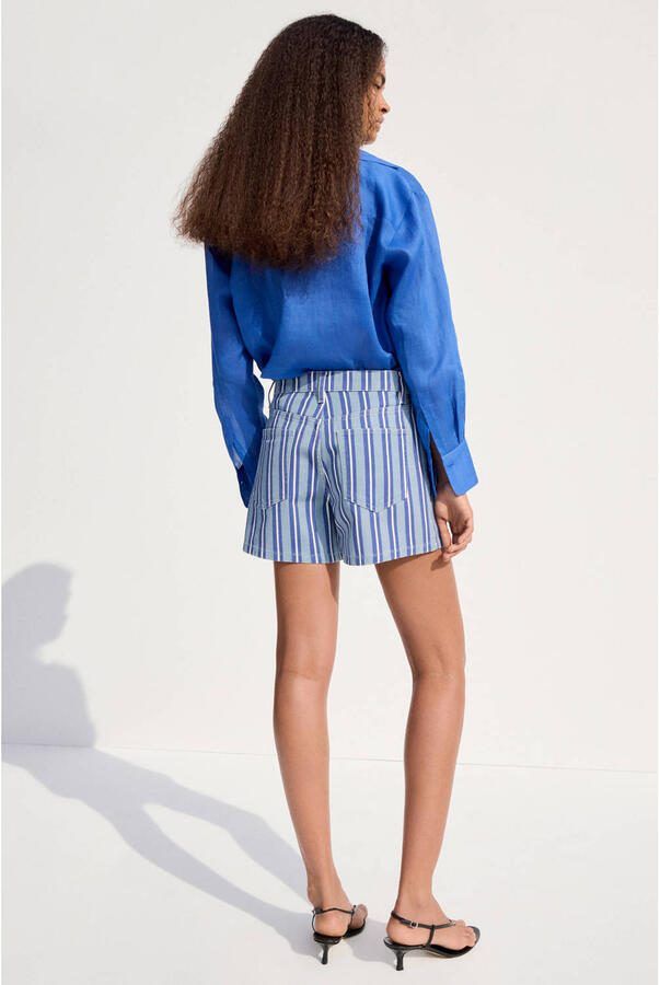 Mango korte broek blauw - Foto 2