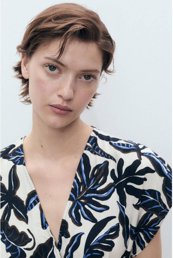 Mango linnen ecru jumpsuit - Foto 3