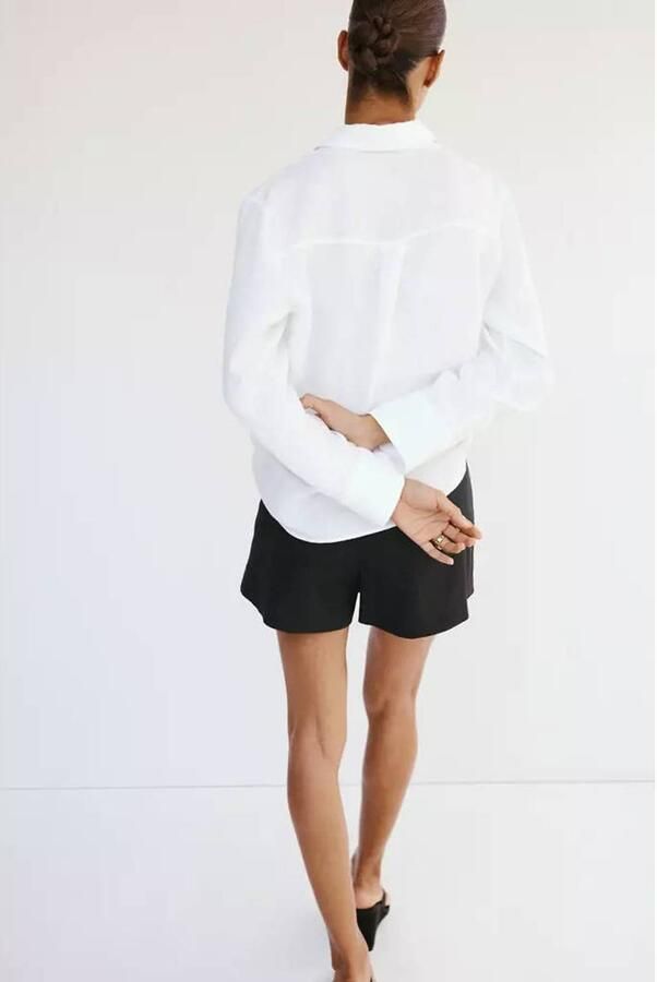 Mango linnen skort - Foto 2
