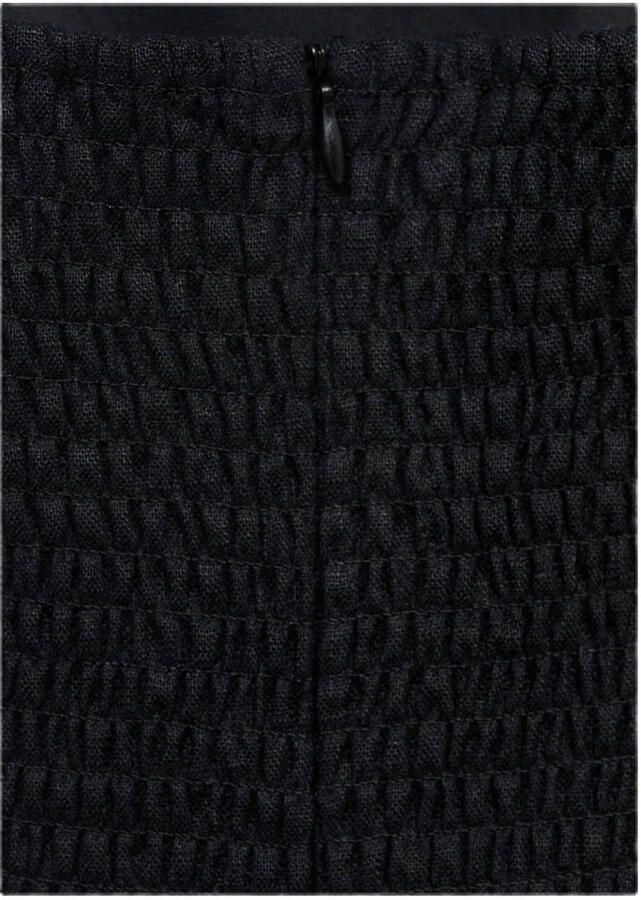 Mango linnen zwart wide leg jumpsuit - Foto 2
