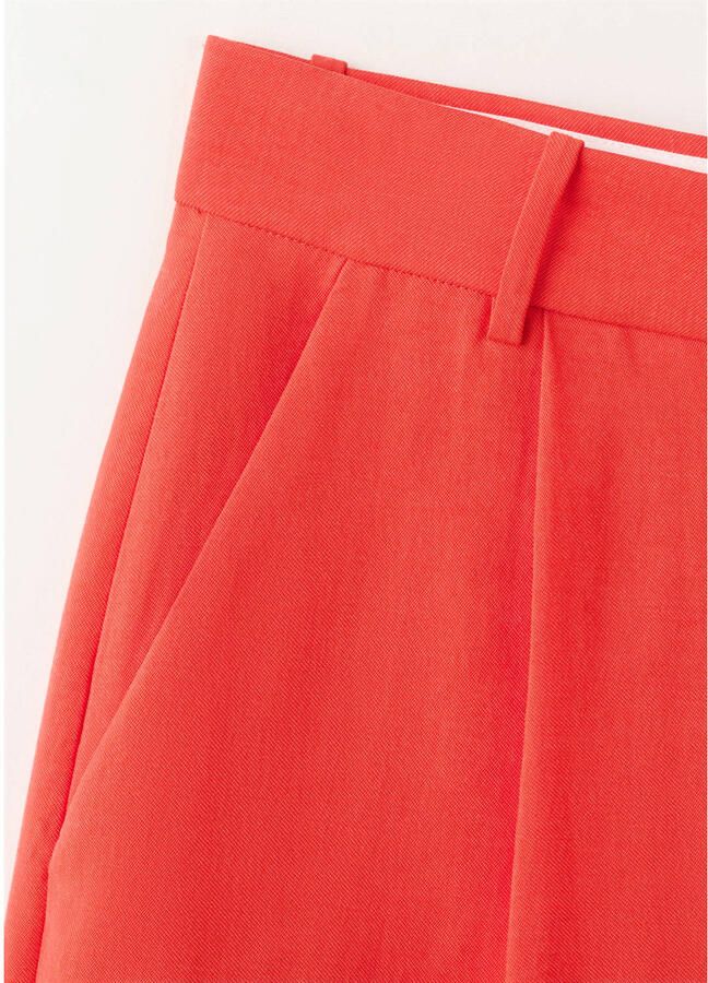 Mango loose fit casual short rood - Foto 2