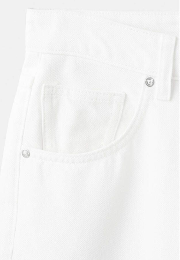 Mango low waist wide leg jeans ecru - Foto 2